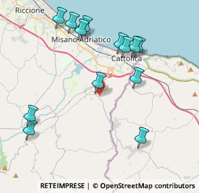 Mappa Via D. Alighieri, 47842 San Giovanni In Marignano RN, Italia (4.48)