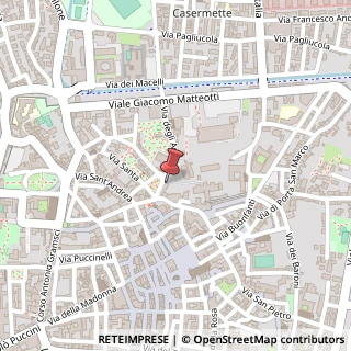 Mappa Piazza del Carmine, 7, 51100 Pistoia, Pistoia (Toscana)