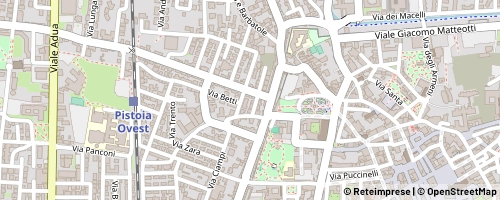 Mappa Pistoia