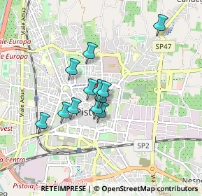 Mappa Via della Crocetta di Città, 51100 Pistoia PT, Italia (0.65333)