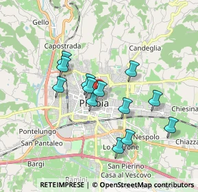 Mappa Via Crocetta, 51100 Pistoia PT, Italia (1.57769)