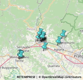 Mappa Via Crocetta, 51100 Pistoia PT, Italia (3.99867)