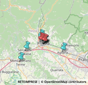 Mappa Via Crocetta, 51100 Pistoia PT, Italia (2.76231)