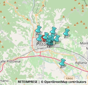 Mappa Via della Crocetta di Città, 51100 Pistoia PT, Italia (1.87636)