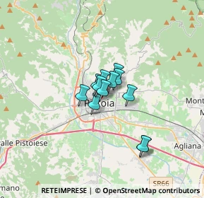 Mappa Via Crocetta, 51100 Pistoia PT, Italia (1.77833)