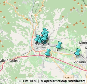 Mappa Via Crocetta, 51100 Pistoia PT, Italia (1.66727)