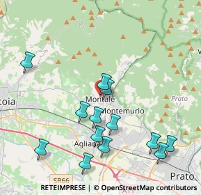 Mappa Via XXV Luglio, 51037 Montale PT, Italia (4.41385)