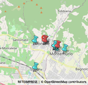 Mappa Via Fratelli Masini, 51037 Montale PT, Italia (1.12182)