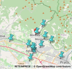 Mappa Via Fratelli Masini, 51037 Montale PT, Italia (3.9)