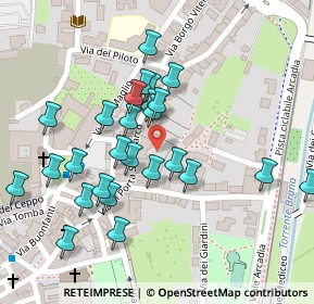 Mappa Via Porta S. Marco, 51100 Pistoia PT, Italia (0.11923)