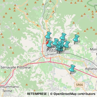 Mappa Via Renato Fucini, 51100 Pistoia PT, Italia (2.43727)