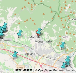 Mappa Via Antonio Gramsci, 51037 Montale PT, Italia (7.4445)