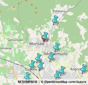 Mappa Via Antonio Gramsci, 51037 Montale PT, Italia (2.53)