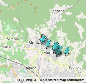 Mappa Via Antonio Gramsci, 51037 Montale PT, Italia (1.40091)