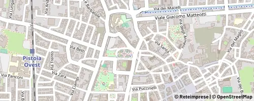 Mappa Pistoia
