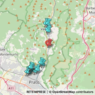 Mappa Via Bruno Fattori, 59021 Vaiano PO, Italia (4.58438)