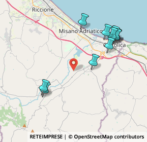 Mappa Via Tempio Antico, 47842 San Giovanni in Marignano RN, Italia (4.53727)