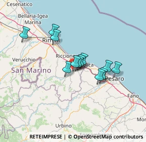 Mappa Via Tempio Antico, 47842 San Giovanni in Marignano RN, Italia (10.33667)