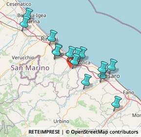 Mappa Via Tempio Antico, 47842 San Giovanni in Marignano RN, Italia (13.14571)
