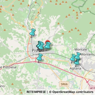 Mappa Centro Commerciale Panorama, 51100 Pistoia PT, Italia (2.9175)