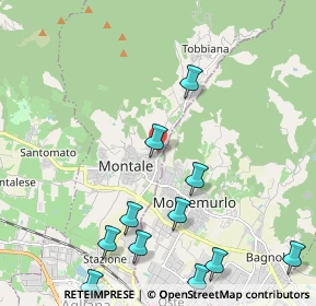 Mappa Via Marzabotto, 51037 Montale PT, Italia (2.66818)