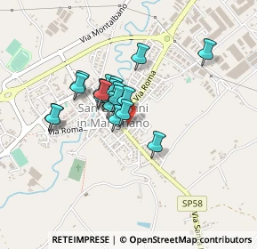 Mappa Via delle Magnolie, 47842 San Giovanni In Marignano RN, Italia (0.3055)