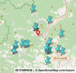 Mappa Loc. la piana, 55023 Borgo a Mozzano LU, Italia (4.223)