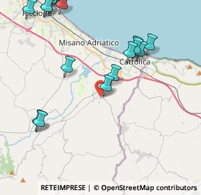 Mappa Via Corbucci P., 47842 San Giovanni In Marignano RN, Italia (6.029)