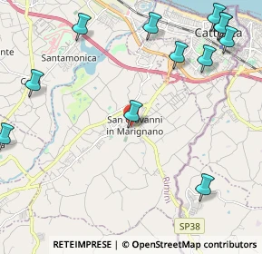 Mappa Via Fossa del Mulino, 47842 San Giovanni In Marignano RN, Italia (2.97667)