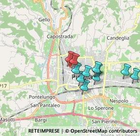 Mappa Via Guerrazzi, 51100 Pistoia PT, Italia (1.47364)