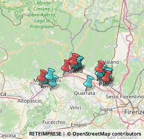 Mappa Via Guerrazzi, 51100 Pistoia PT, Italia (9.7365)