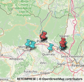 Mappa Via delle Pappe, 51100 Pistoia PT, Italia (10.32353)