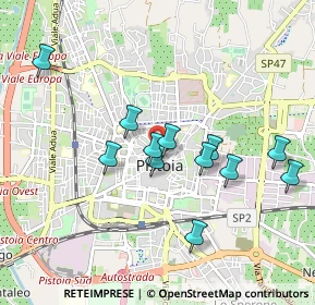 Mappa Via della Sapienza, 51100 Pistoia PT, Italia (0.8625)