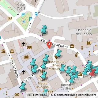 Mappa Via della Sapienza, 51100 Pistoia PT, Italia (0.084)