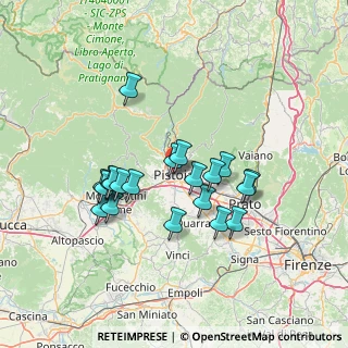 Mappa Ripa della Comunità, 51100 Pistoia PT, Italia (12.593)