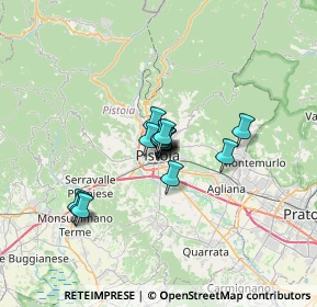 Mappa Piazza Papa Giovanni XXIII, 51100 Pistoia PT, Italia (3.88933)