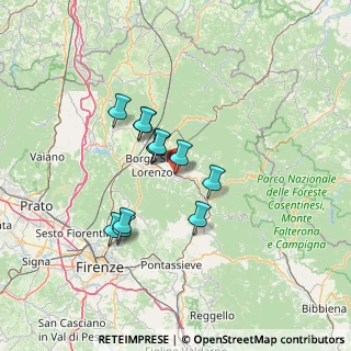 Mappa Via Enrico Mattei, 50039 Vicchio FI, Italia (10.63167)