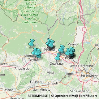 Mappa Via del Ceppo, 51100 Pistoia PT, Italia (10.2385)
