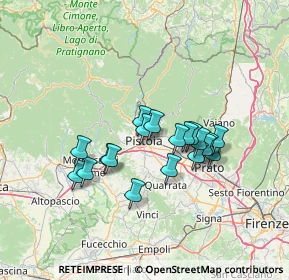 Mappa , 51100 Pistoia PT, Italia (11.36895)
