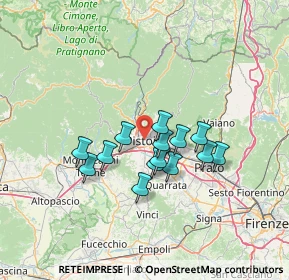 Mappa , 51100 Pistoia PT, Italia (10.805)