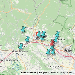 Mappa , 51100 Pistoia PT, Italia (6.40571)