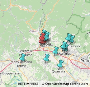 Mappa , 51100 Pistoia PT, Italia (5.25733)