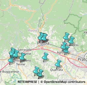 Mappa , 51100 Pistoia PT, Italia (9.2015)