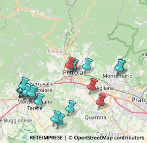 Mappa , 51100 Pistoia PT, Italia (9.9265)