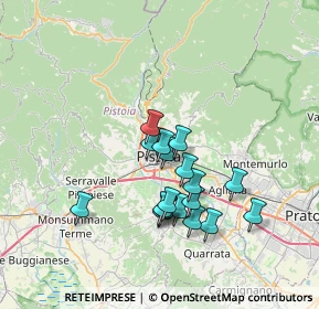 Mappa , 51100 Pistoia PT, Italia (6.12556)