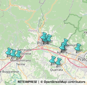 Mappa , 51100 Pistoia PT, Italia (8.00167)