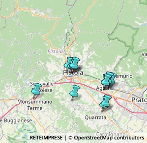 Mappa , 51100 Pistoia PT, Italia (6.13417)