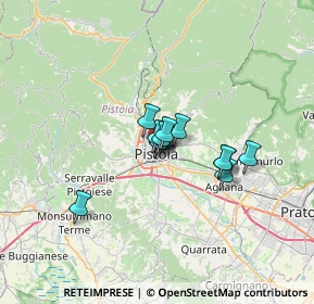 Mappa , 51100 Pistoia PT, Italia (3.98667)