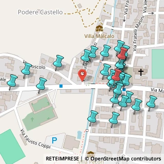 Mappa Piazza Ponte del Rosso, 51037 Montale PT, Italia (0.13)