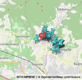 Mappa Via Giuseppe Giusti, 51037 Montale PT, Italia (1.061)